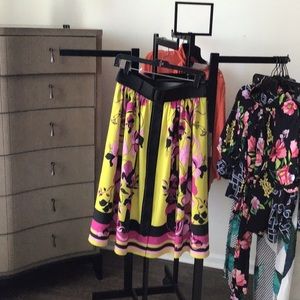 Eva Mendes passiflora skirt